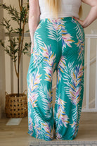 Hawaiiana Floral Print Pants-Pants-Krush Kandy, Women's Online Fashion Boutique Located in Phoenix, Arizona (Scottsdale Area)