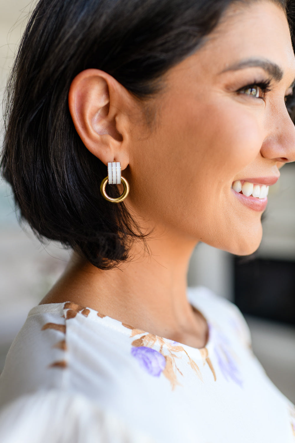 High Class Hoop Earrings-Earrings-Krush Kandy, Women's Online Fashion Boutique Located in Phoenix, Arizona (Scottsdale Area)