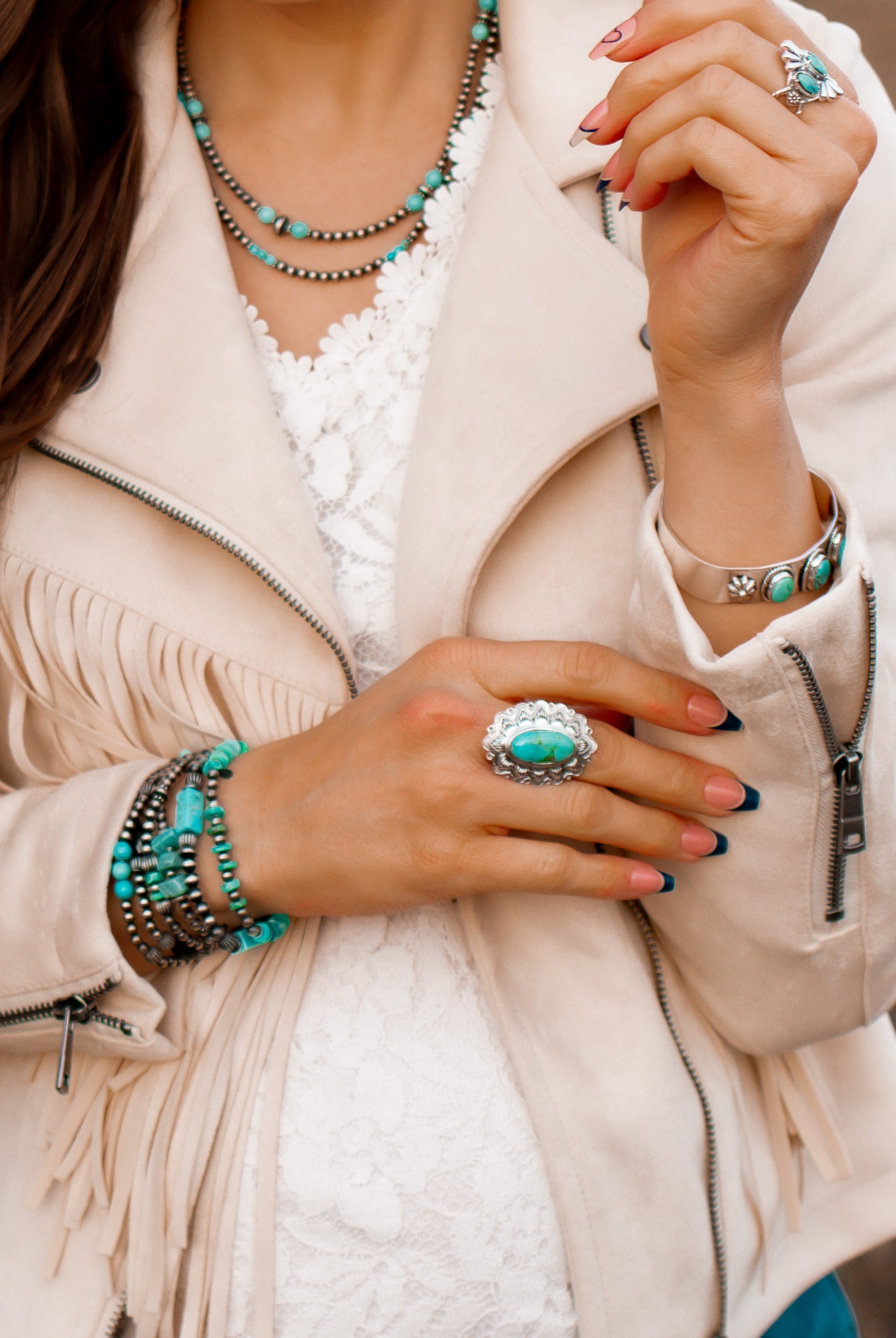 Kristyns Desert Pearl Bracelets | PREORDER-Bracelets-Krush Kandy, Women's Online Fashion Boutique Located in Phoenix, Arizona (Scottsdale Area)