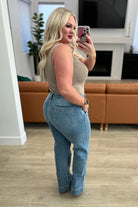 Mindy Mid Rise Wide Leg Jeans-Womens-Krush Kandy, Women's Online Fashion Boutique Located in Phoenix, Arizona (Scottsdale Area)