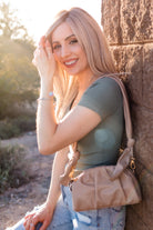 Chic Knotted Shoulder Bag-Purses & Bags-Krush Kandy, Women's Online Fashion Boutique Located in Phoenix, Arizona (Scottsdale Area)