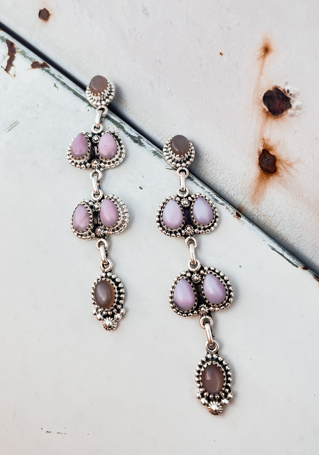 The Annaleigh Stone Drop Earring | Multiple Stone Options | PREORDER-Earrings-Krush Kandy, Women's Online Fashion Boutique Located in Phoenix, Arizona (Scottsdale Area)