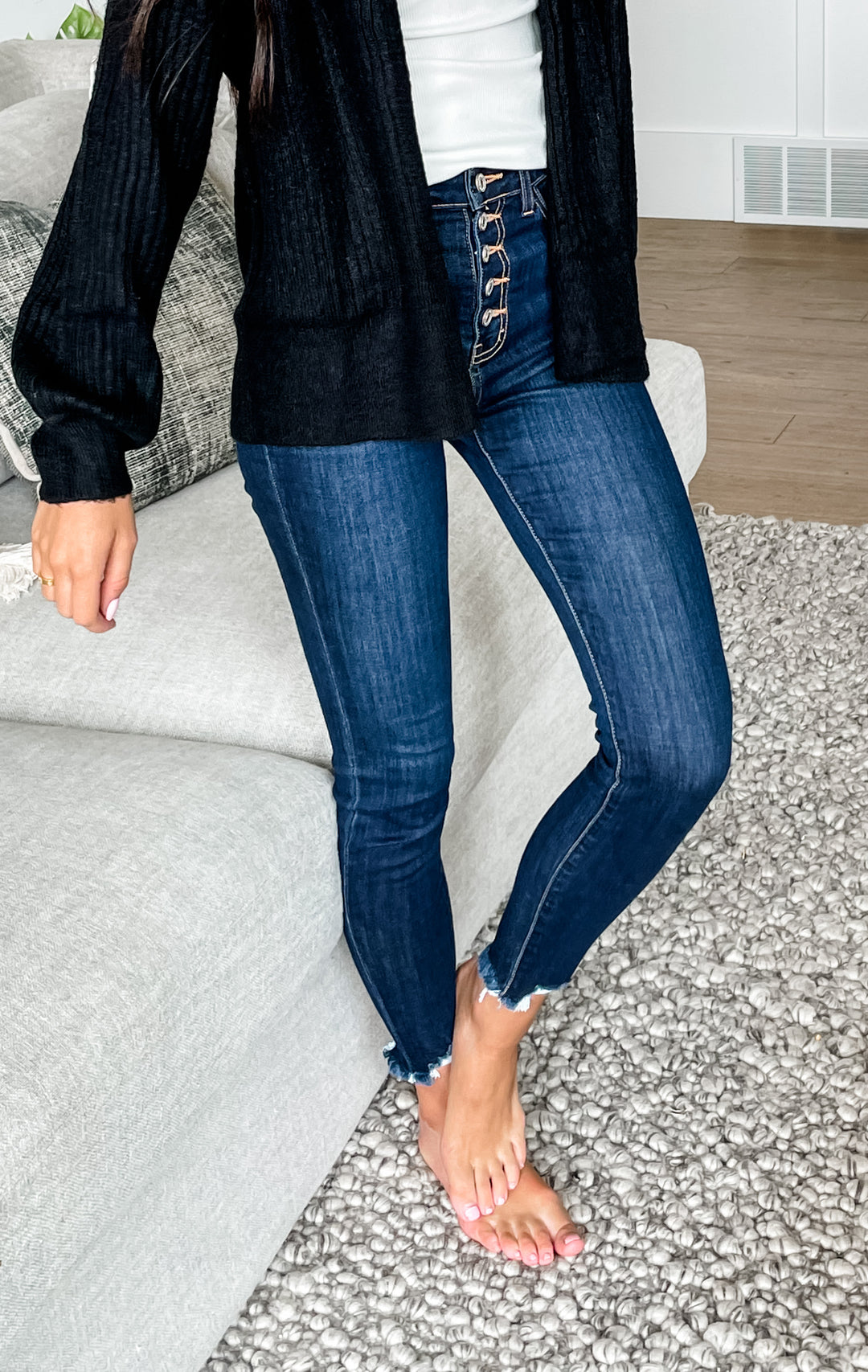 KANCAN | Never Misunderstood High Rise Skinny Jean | PLUS/REG-Jeans-Krush Kandy, Women's Online Fashion Boutique Located in Phoenix, Arizona (Scottsdale Area)