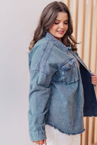 Just In Case Mineral Wash Shacket-Shackets-Krush Kandy, Women's Online Fashion Boutique Located in Phoenix, Arizona (Scottsdale Area)