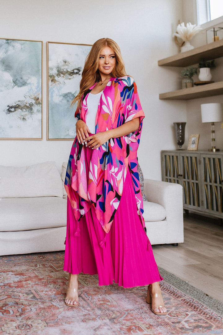 Crazy For You Kimono-Kimonos-Krush Kandy, Women's Online Fashion Boutique Located in Phoenix, Arizona (Scottsdale Area)