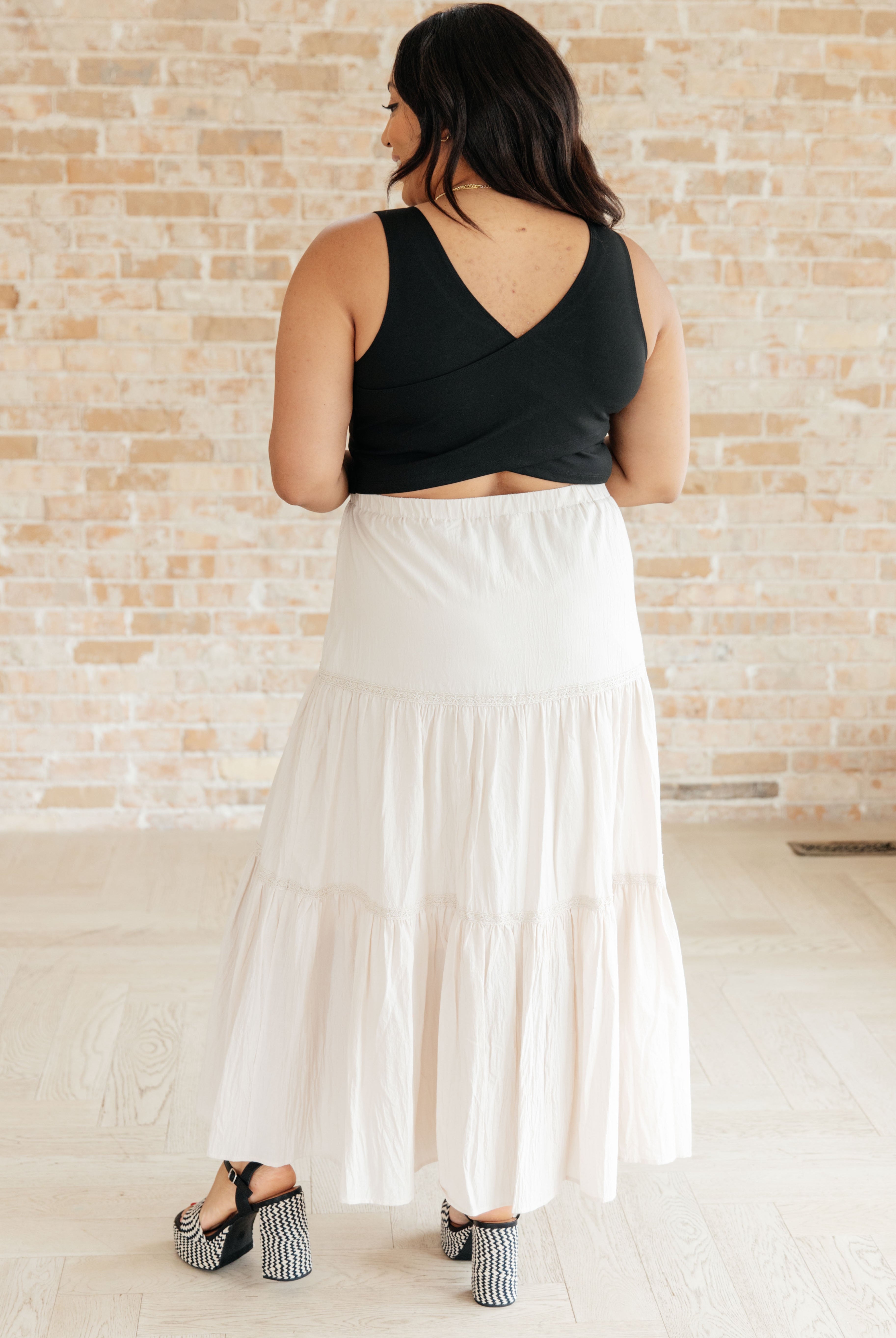 Let It Begin Tiered Maxi Skirt-Skirts-Krush Kandy, Women's Online Fashion Boutique Located in Phoenix, Arizona (Scottsdale Area)
