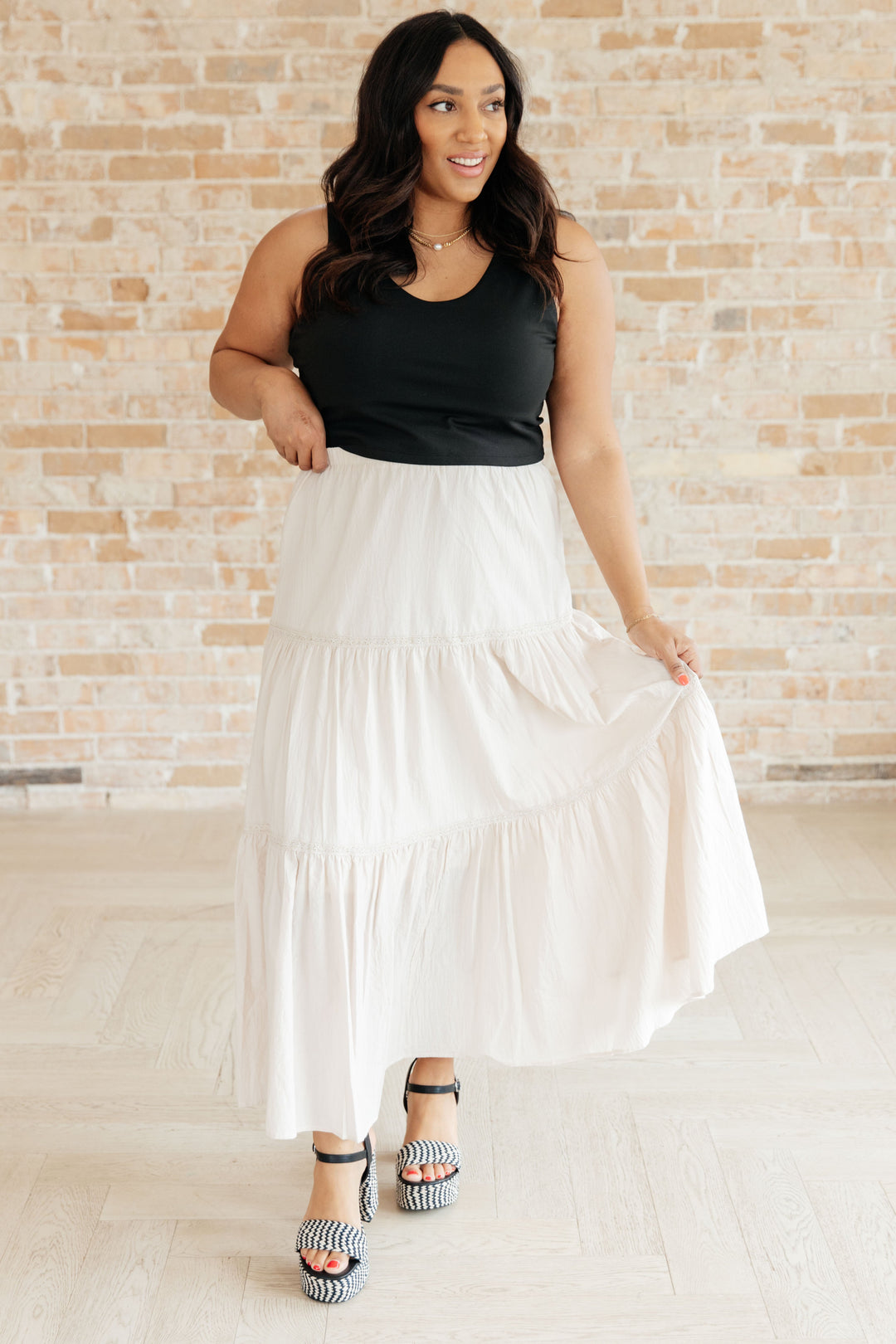 Let It Begin Tiered Maxi Skirt-Skirts-Krush Kandy, Women's Online Fashion Boutique Located in Phoenix, Arizona (Scottsdale Area)