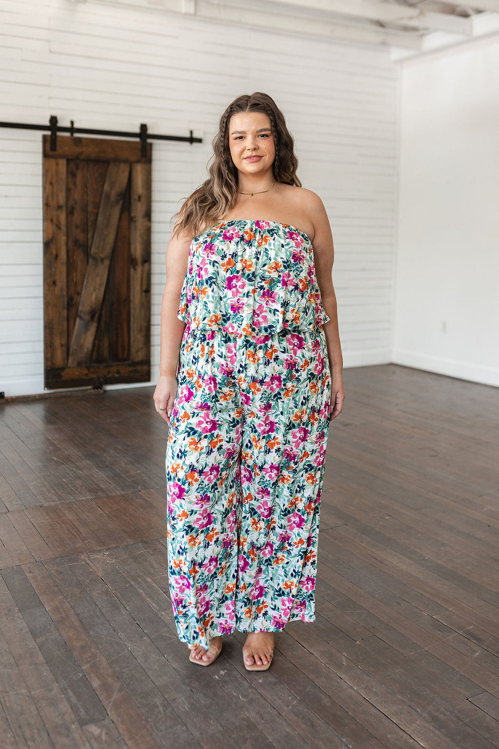 Life of the Party Floral Jumpsuit in Green-Jumpsuits & Rompers-Krush Kandy, Women's Online Fashion Boutique Located in Phoenix, Arizona (Scottsdale Area)