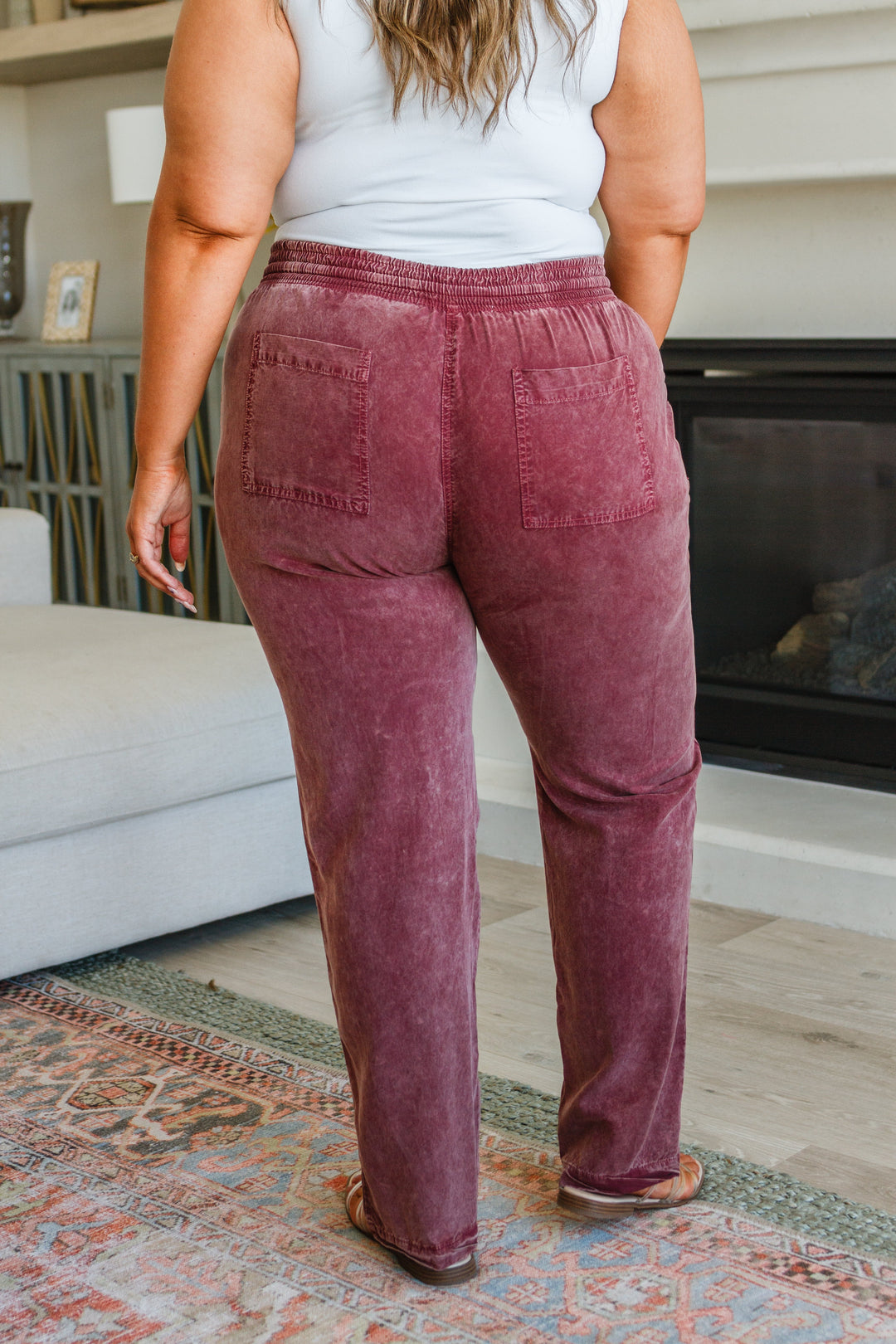 Listen to Me High Rise Mineral Wash Pants-Pants-Krush Kandy, Women's Online Fashion Boutique Located in Phoenix, Arizona (Scottsdale Area)