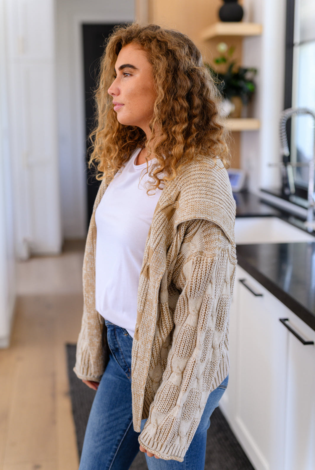 Look Out World Open Front Cardigan-Cardigans-Krush Kandy, Women's Online Fashion Boutique Located in Phoenix, Arizona (Scottsdale Area)