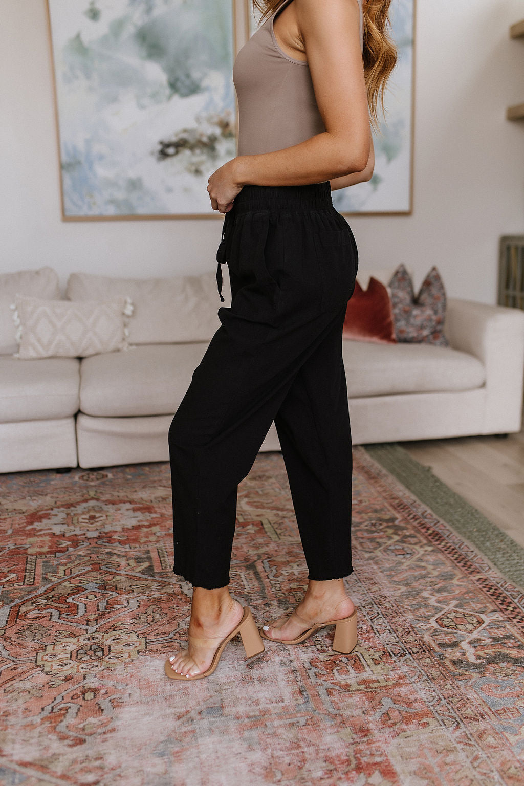 Love Me Dearly High Waisted Pants in Black-Pants-Krush Kandy, Women's Online Fashion Boutique Located in Phoenix, Arizona (Scottsdale Area)