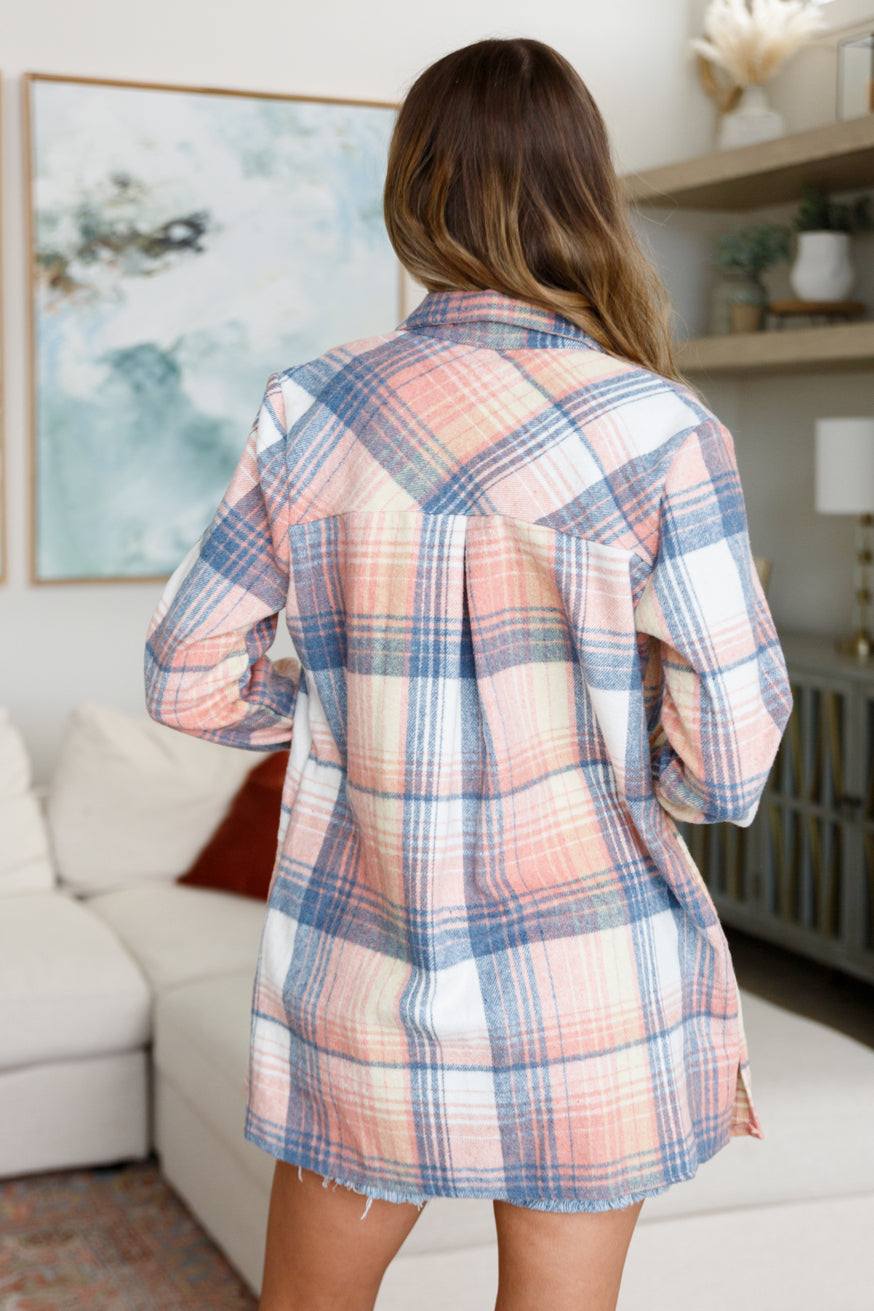 Lumber Jill Plaid Button Down-Long Sleeve Tops-Krush Kandy, Women's Online Fashion Boutique Located in Phoenix, Arizona (Scottsdale Area)