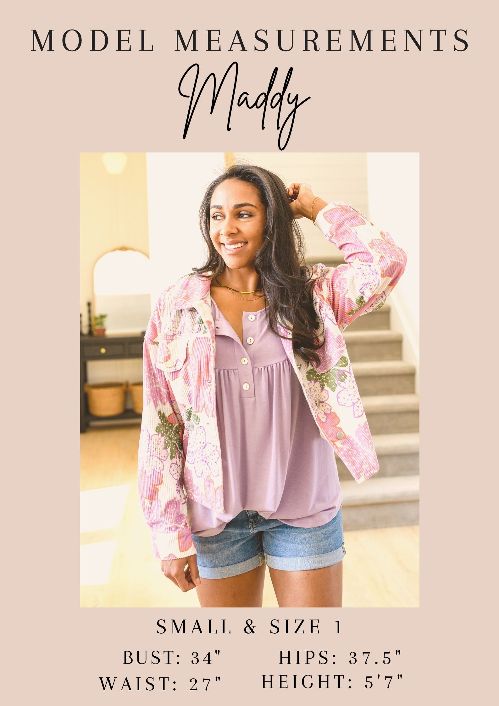 Not So Serious Floral Blouse in Pink-Short Sleeve Tops-Krush Kandy, Women's Online Fashion Boutique Located in Phoenix, Arizona (Scottsdale Area)