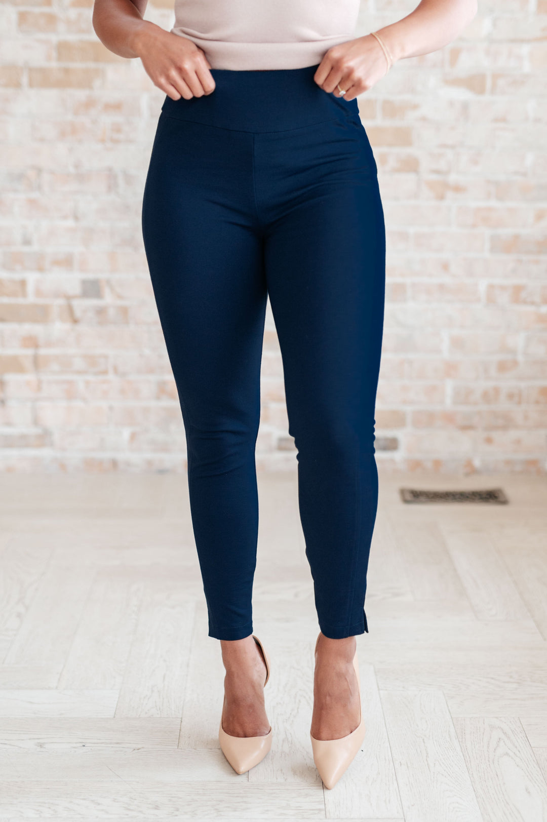 Magic Skinny Pants in Navy-Pants-Krush Kandy, Women's Online Fashion Boutique Located in Phoenix, Arizona (Scottsdale Area)