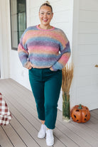 Make Your Own Kind of Music Rainbow Sweater-Sweaters-Krush Kandy, Women's Online Fashion Boutique Located in Phoenix, Arizona (Scottsdale Area)