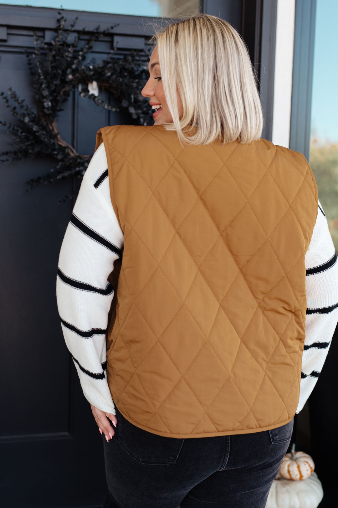 Neither Here Nor There Puffer Vest in Camel-Vests-Krush Kandy, Women's Online Fashion Boutique Located in Phoenix, Arizona (Scottsdale Area)