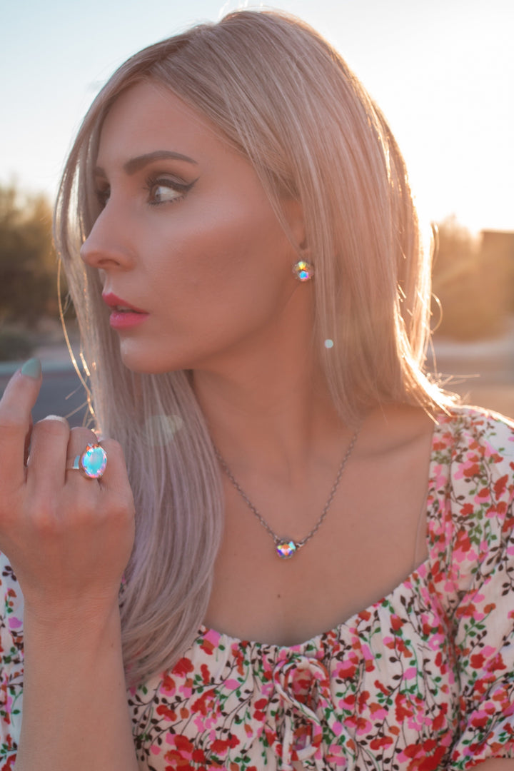 Krystals Kollection by KKB: The Enchanting Earrings-Earrings-Krush Kandy, Women's Online Fashion Boutique Located in Phoenix, Arizona (Scottsdale Area)