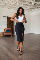Pencil Me In Pencil Skirt in Black-Skirts-Krush Kandy, Women's Online Fashion Boutique Located in Phoenix, Arizona (Scottsdale Area)