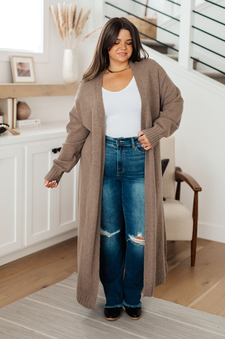 Perfectly Resolved Duster Cardigan-Cardigans-Krush Kandy, Women's Online Fashion Boutique Located in Phoenix, Arizona (Scottsdale Area)