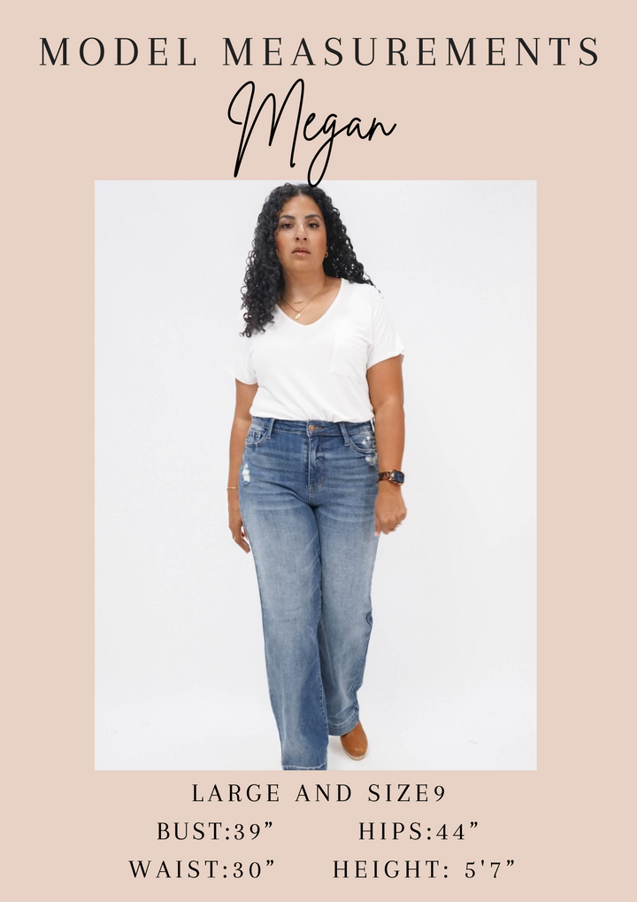 Judy Blue Miranda High Rise Plaid Cuff Vintage Straight Jeans-Jeans-Krush Kandy, Women's Online Fashion Boutique Located in Phoenix, Arizona (Scottsdale Area)