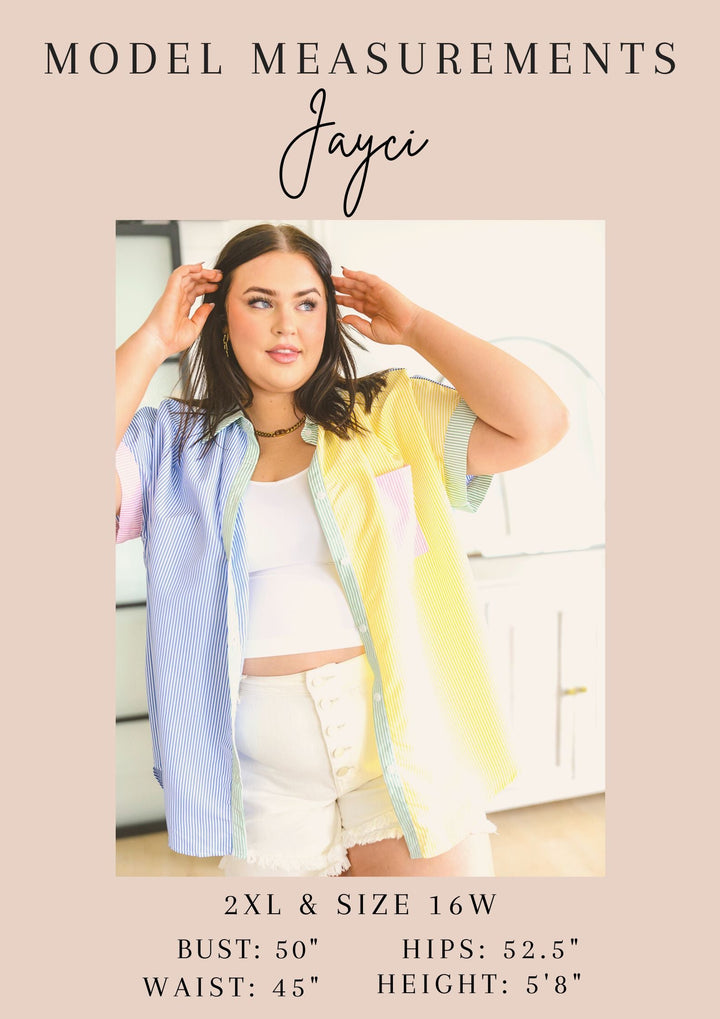 Sandra Striped Flutter Sleeve Dress-Dresses-Krush Kandy, Women's Online Fashion Boutique Located in Phoenix, Arizona (Scottsdale Area)