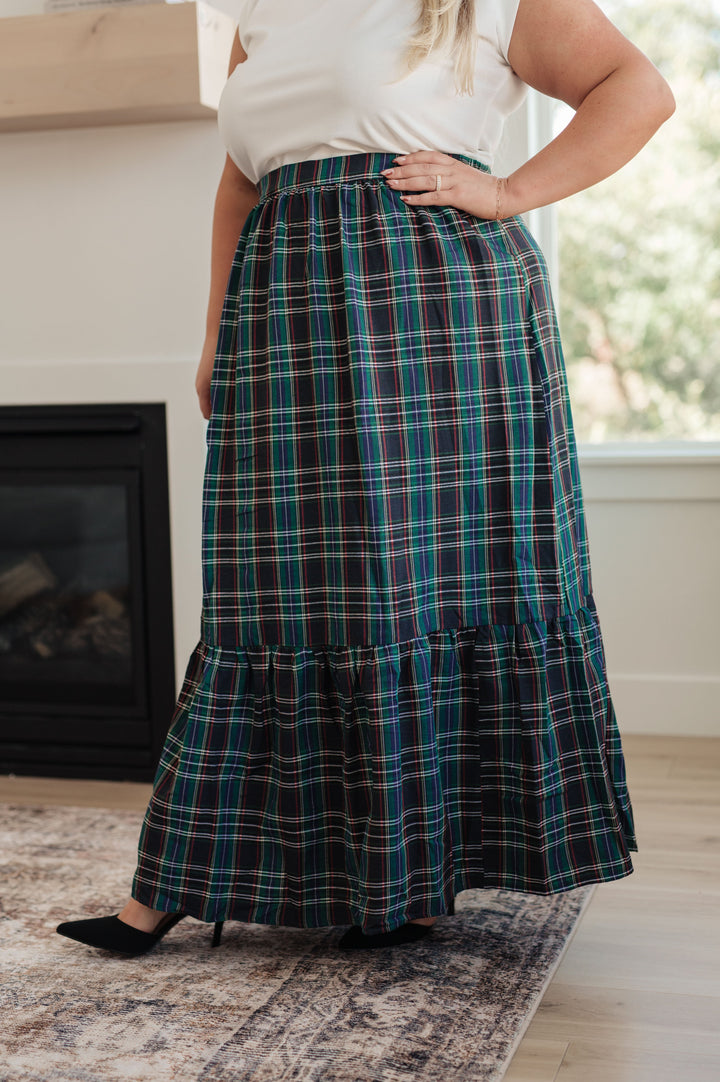 Plaid Perfection Maxi Skirt-Skirts-Krush Kandy, Women's Online Fashion Boutique Located in Phoenix, Arizona (Scottsdale Area)