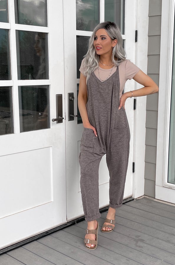The Tara Pocketed Jumpsuit | S-XL, 4 Colors-Jumpsuits & Rompers-Krush Kandy, Women's Online Fashion Boutique Located in Phoenix, Arizona (Scottsdale Area)