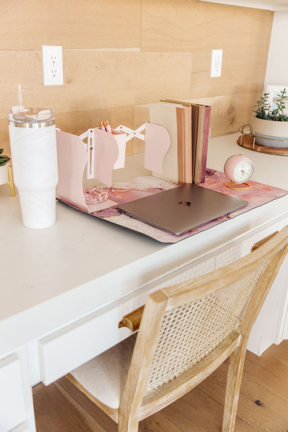 Boss Babe Expanding Desk Organizer in Pink-Home Decor-Krush Kandy, Women's Online Fashion Boutique Located in Phoenix, Arizona (Scottsdale Area)