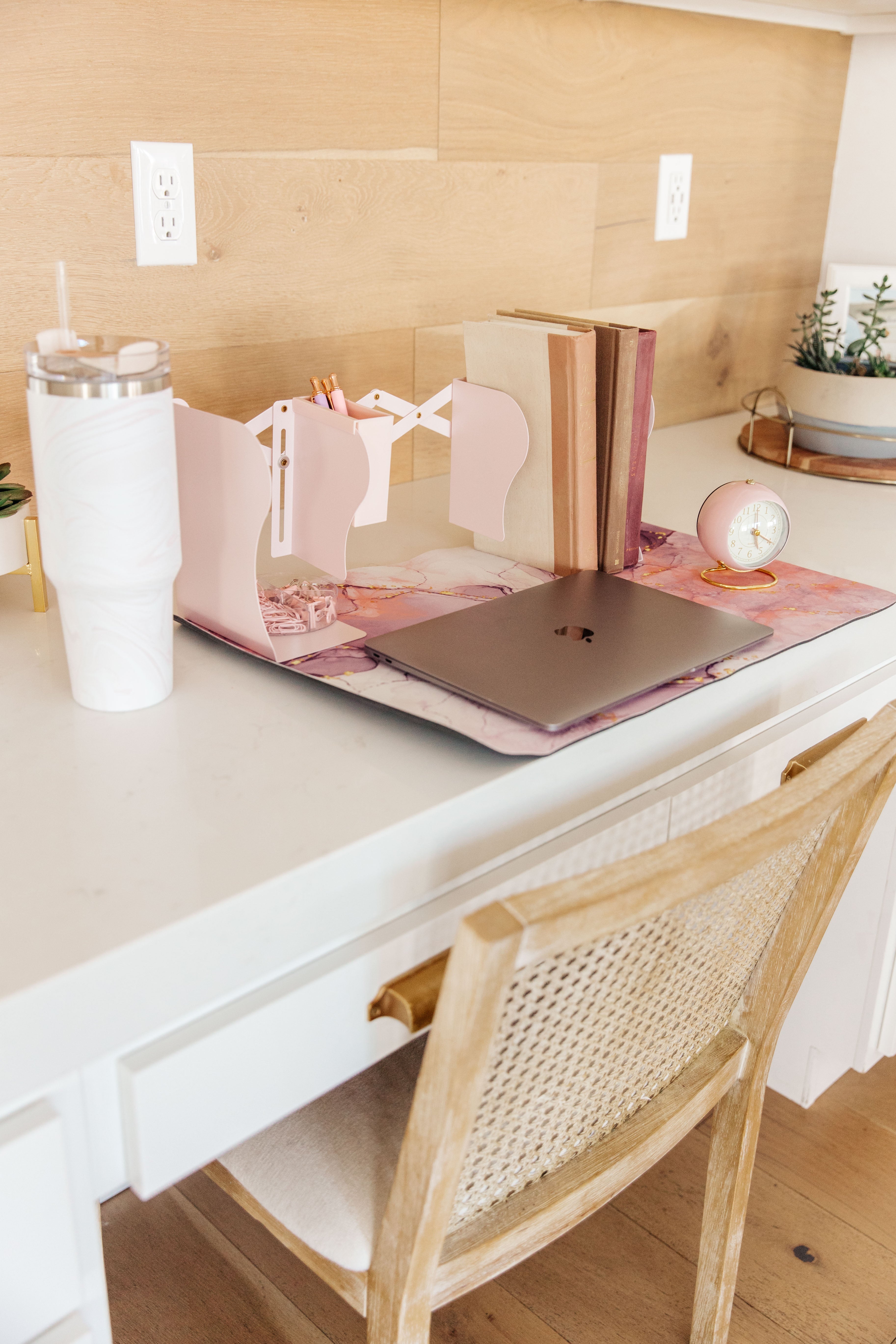 Boss Babe Expanding Desk Organizer in Pink-Home Decor-Krush Kandy, Women's Online Fashion Boutique Located in Phoenix, Arizona (Scottsdale Area)