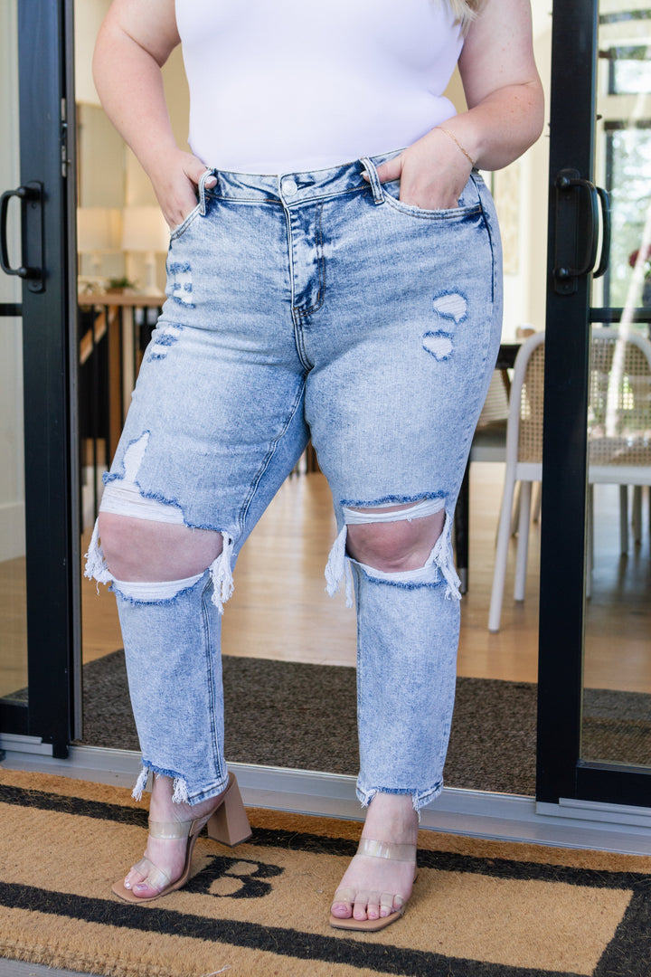 Rizzo High Rise Crop Straight Jeans-Jeans-Krush Kandy, Women's Online Fashion Boutique Located in Phoenix, Arizona (Scottsdale Area)