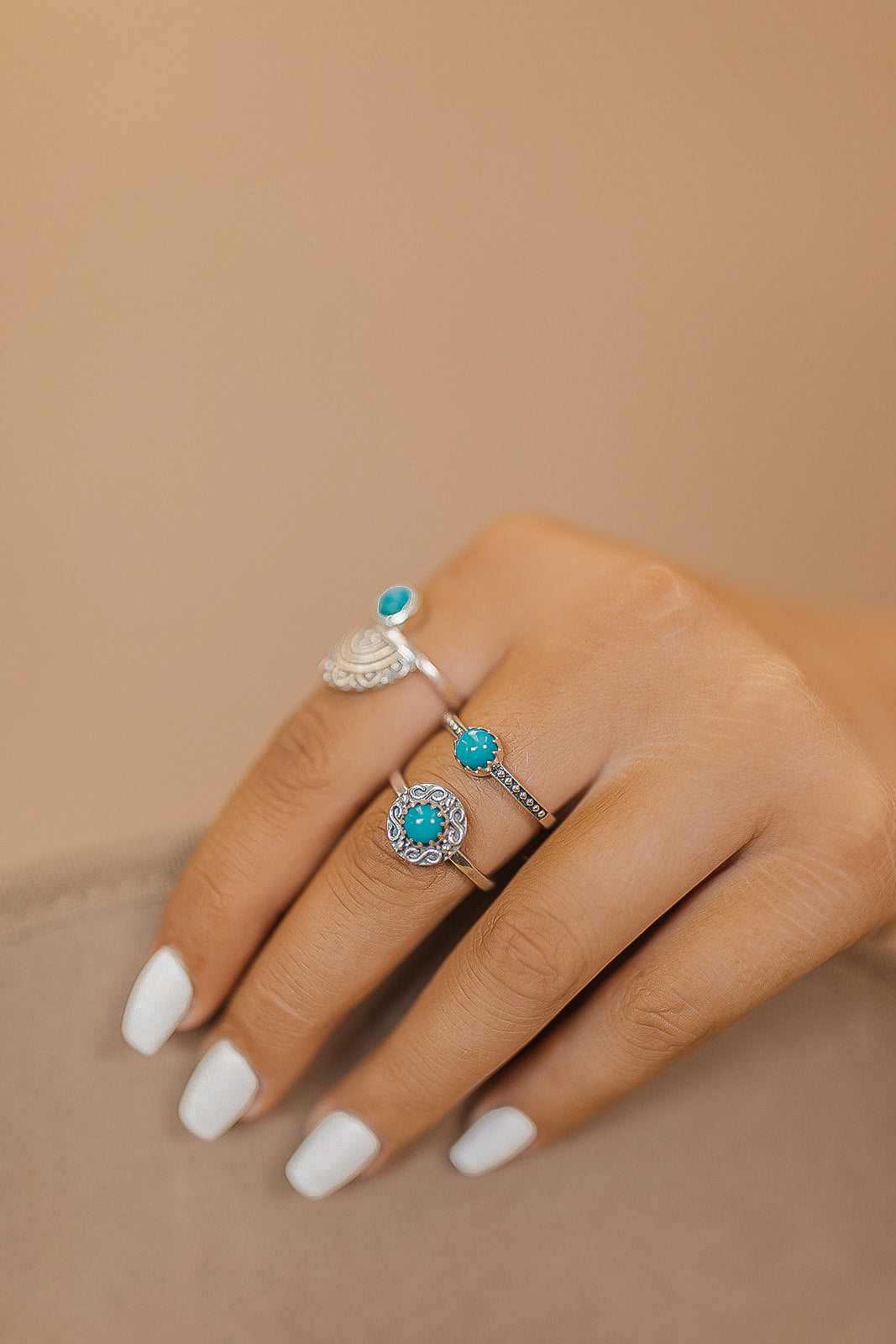 EXCLUSIVE: Free Spirit Sterling Silver Turquoise Ring-Rings-Krush Kandy, Women's Online Fashion Boutique Located in Phoenix, Arizona (Scottsdale Area)