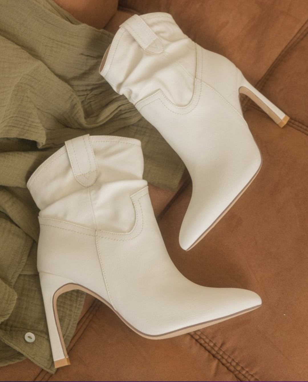 Kate - Boho Western Heel Booties | 2 Colors-Booties-Krush Kandy, Women's Online Fashion Boutique Located in Phoenix, Arizona (Scottsdale Area)