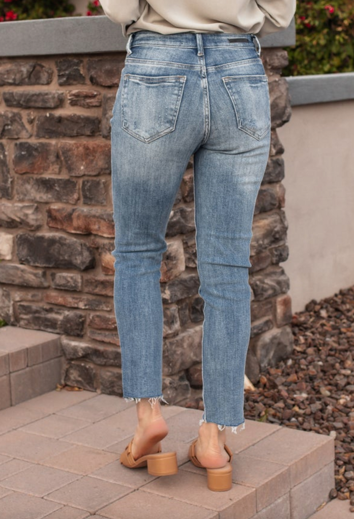 RISEN High Rise Clean Skinny Jean | PLUS/REG-Jeans-Krush Kandy, Women's Online Fashion Boutique Located in Phoenix, Arizona (Scottsdale Area)