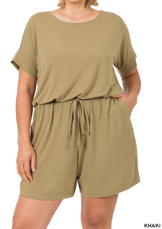 (S-XL, 19 Colors!) Spring Break Romper-Jumpsuits & Rompers-Krush Kandy, Women's Online Fashion Boutique Located in Phoenix, Arizona (Scottsdale Area)