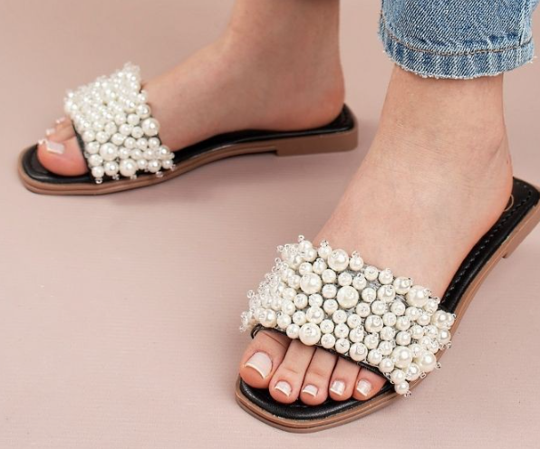 Walking on Pearl Sandals-Sandals-Krush Kandy, Women's Online Fashion Boutique Located in Phoenix, Arizona (Scottsdale Area)