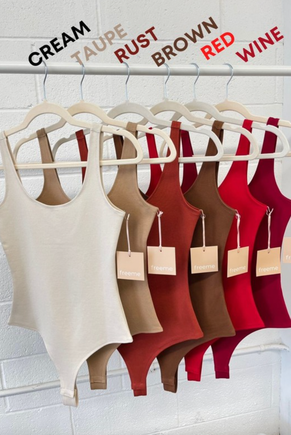 Summer Lovin' Ponte Basic Bodysuit-Bodysuits-Krush Kandy, Women's Online Fashion Boutique Located in Phoenix, Arizona (Scottsdale Area)