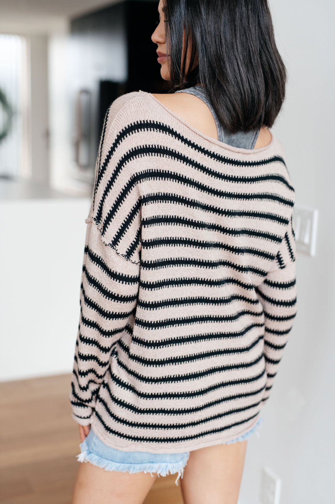 Self Assured Striped Sweater-Sweaters-Krush Kandy, Women's Online Fashion Boutique Located in Phoenix, Arizona (Scottsdale Area)