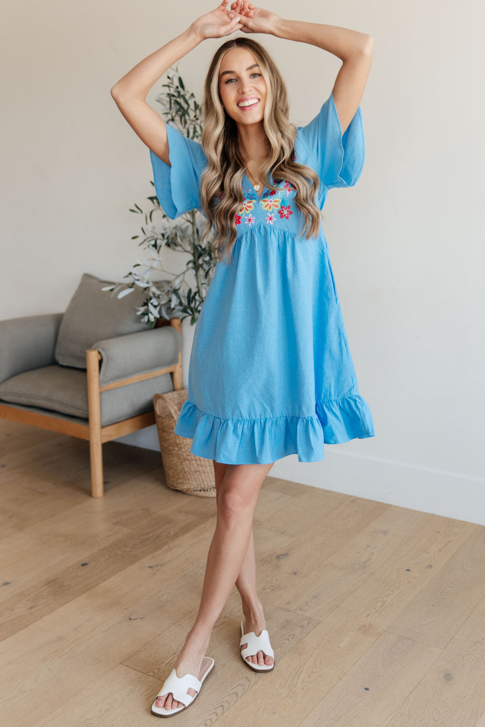 Someone to Care For V-Neck Dress-Dresses-Krush Kandy, Women's Online Fashion Boutique Located in Phoenix, Arizona (Scottsdale Area)