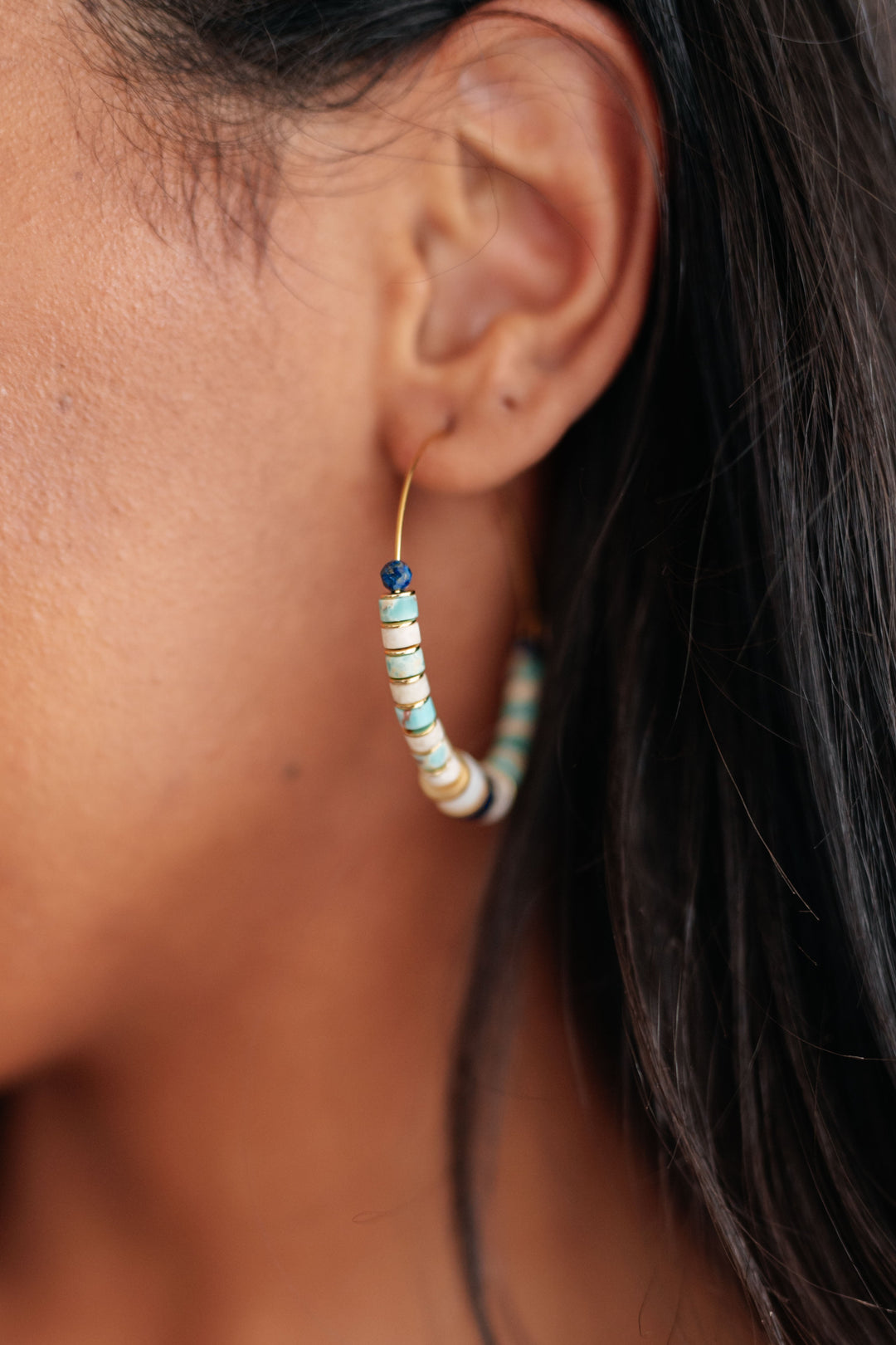 Sweet Stacks Beaded Earrings-Accessories-Krush Kandy, Women's Online Fashion Boutique Located in Phoenix, Arizona (Scottsdale Area)
