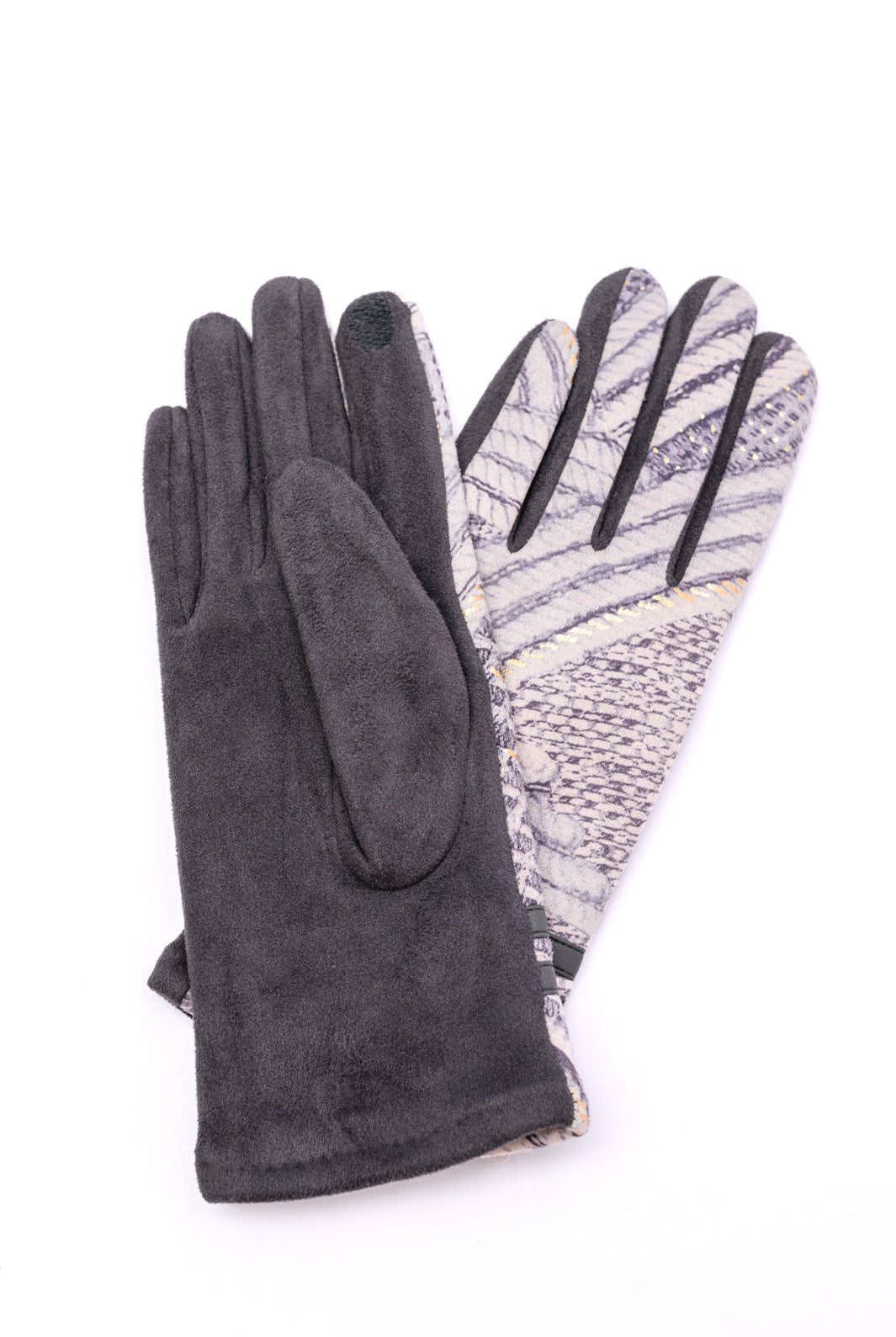 Textured and Buckled Gloves-Mittens & Gloves-Krush Kandy, Women's Online Fashion Boutique Located in Phoenix, Arizona (Scottsdale Area)
