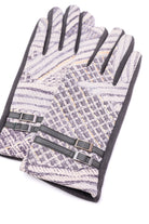 Textured and Buckled Gloves-Mittens & Gloves-Krush Kandy, Women's Online Fashion Boutique Located in Phoenix, Arizona (Scottsdale Area)