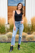 The Basics Bodysuit In Black | PLUS/OS-Bodysuits-Krush Kandy, Women's Online Fashion Boutique Located in Phoenix, Arizona (Scottsdale Area)
