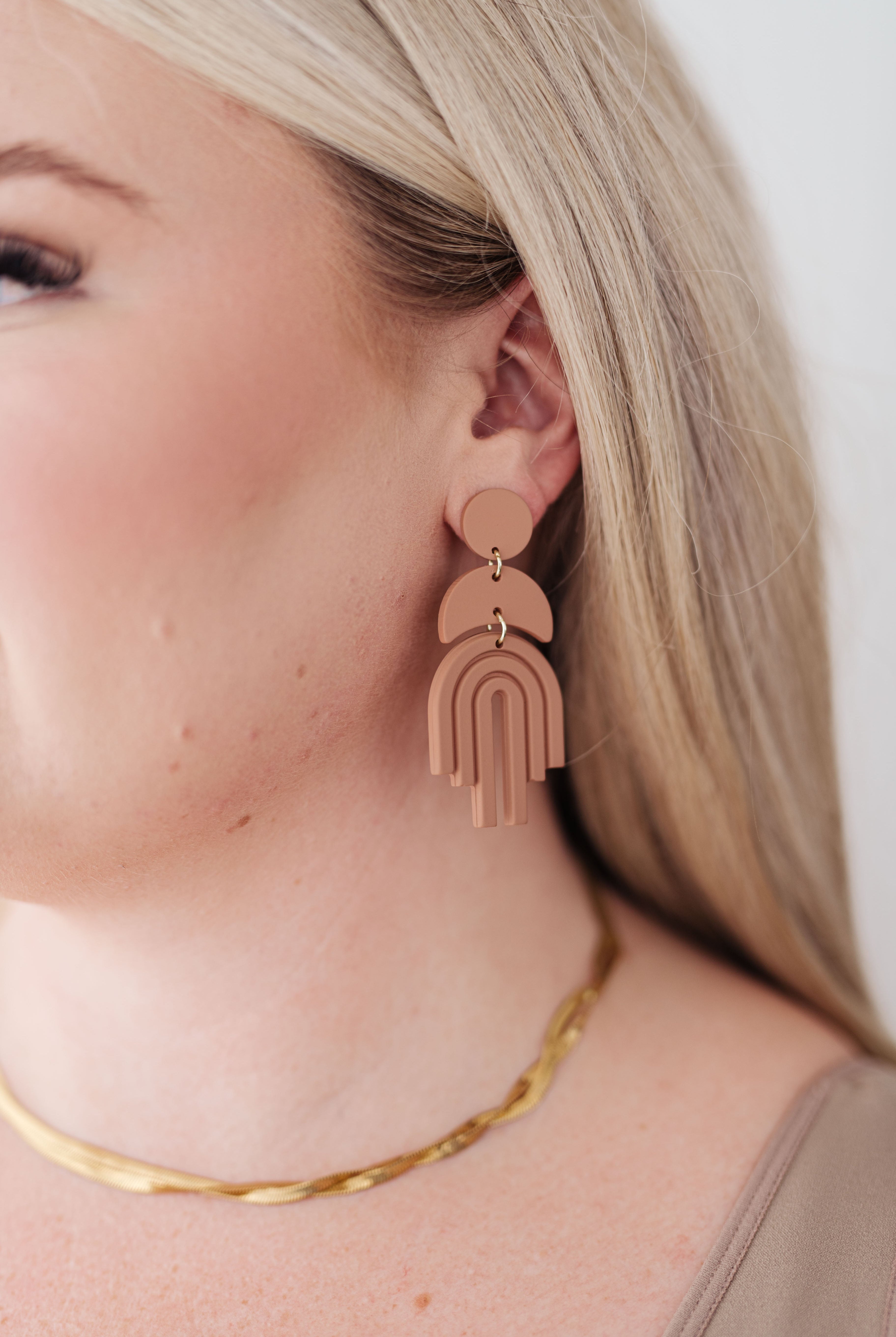 This Promise Earrings in Brown-Earrings-Krush Kandy, Women's Online Fashion Boutique Located in Phoenix, Arizona (Scottsdale Area)