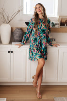 Thrill of it All Floral Dress-Dresses-Krush Kandy, Women's Online Fashion Boutique Located in Phoenix, Arizona (Scottsdale Area)
