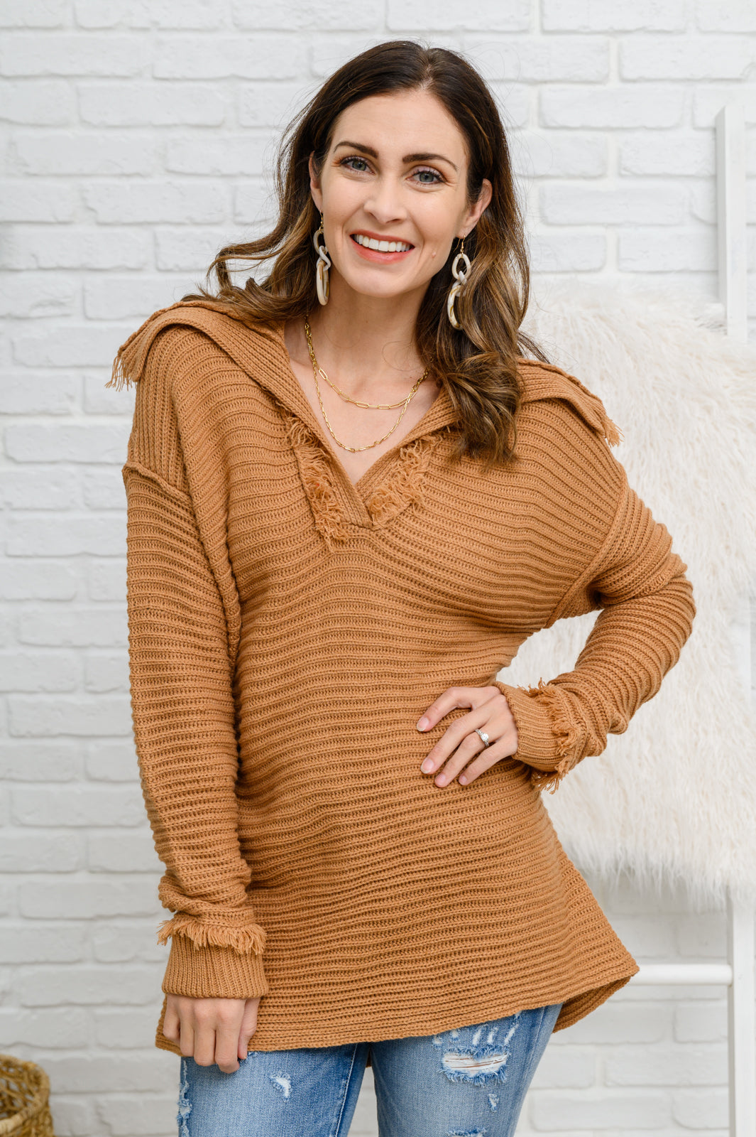 Travel Far & Wide Sweater in Taupe-Sweaters-Krush Kandy, Women's Online Fashion Boutique Located in Phoenix, Arizona (Scottsdale Area)