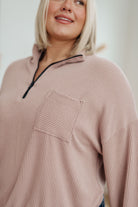 Up for Discussion Half Zip Pullover-Pullovers-Krush Kandy, Women's Online Fashion Boutique Located in Phoenix, Arizona (Scottsdale Area)