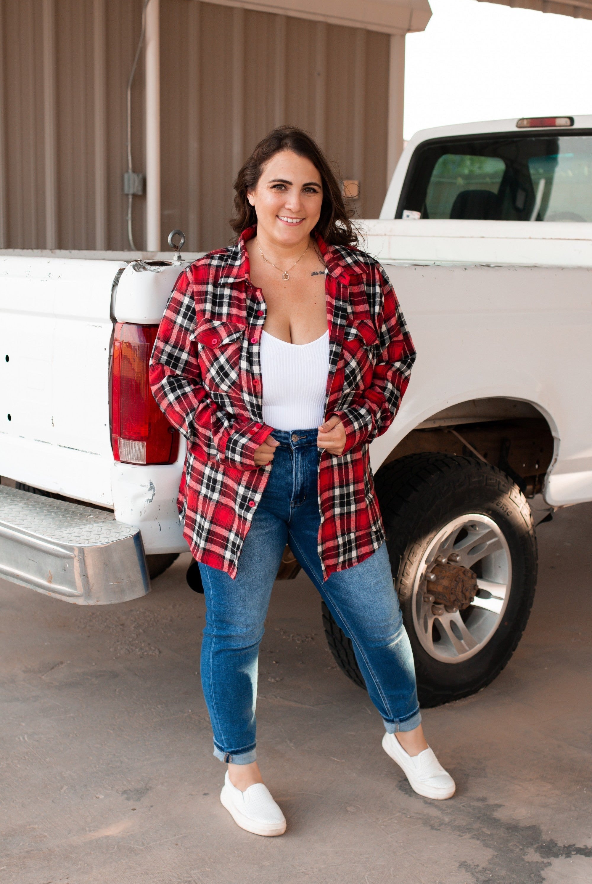 On the Way Regular Fit Plaid Flannel Top | 3 Colors-Long Sleeve Tops-Krush Kandy, Women's Online Fashion Boutique Located in Phoenix, Arizona (Scottsdale Area)