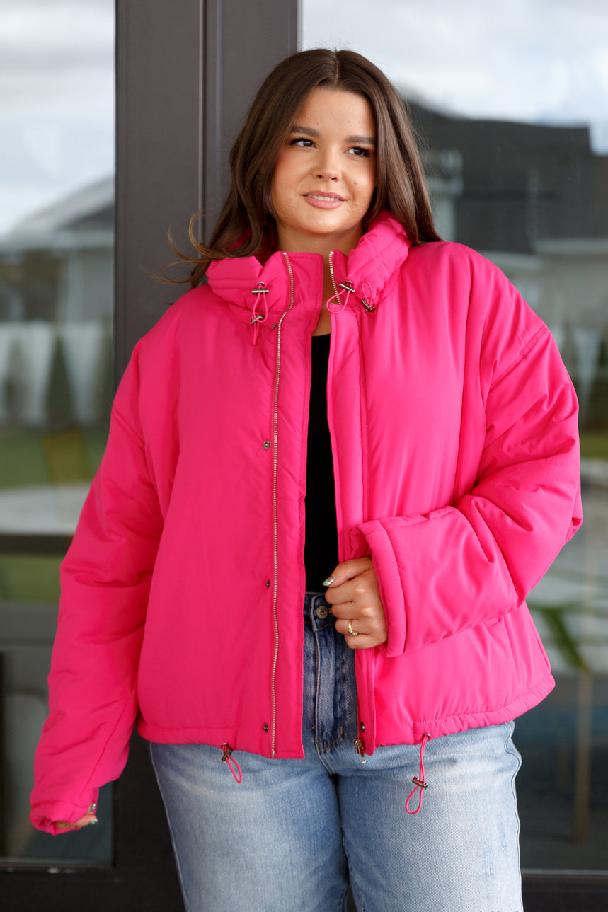 Warm Regards Puffer Jacket-Jackets-Krush Kandy, Women's Online Fashion Boutique Located in Phoenix, Arizona (Scottsdale Area)