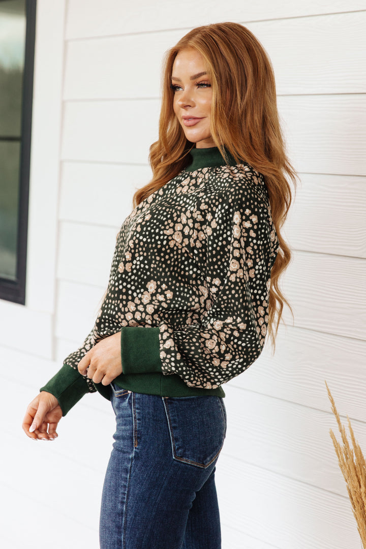 Where Are We Going Mock Neck Pullover-Pullovers-Krush Kandy, Women's Online Fashion Boutique Located in Phoenix, Arizona (Scottsdale Area)