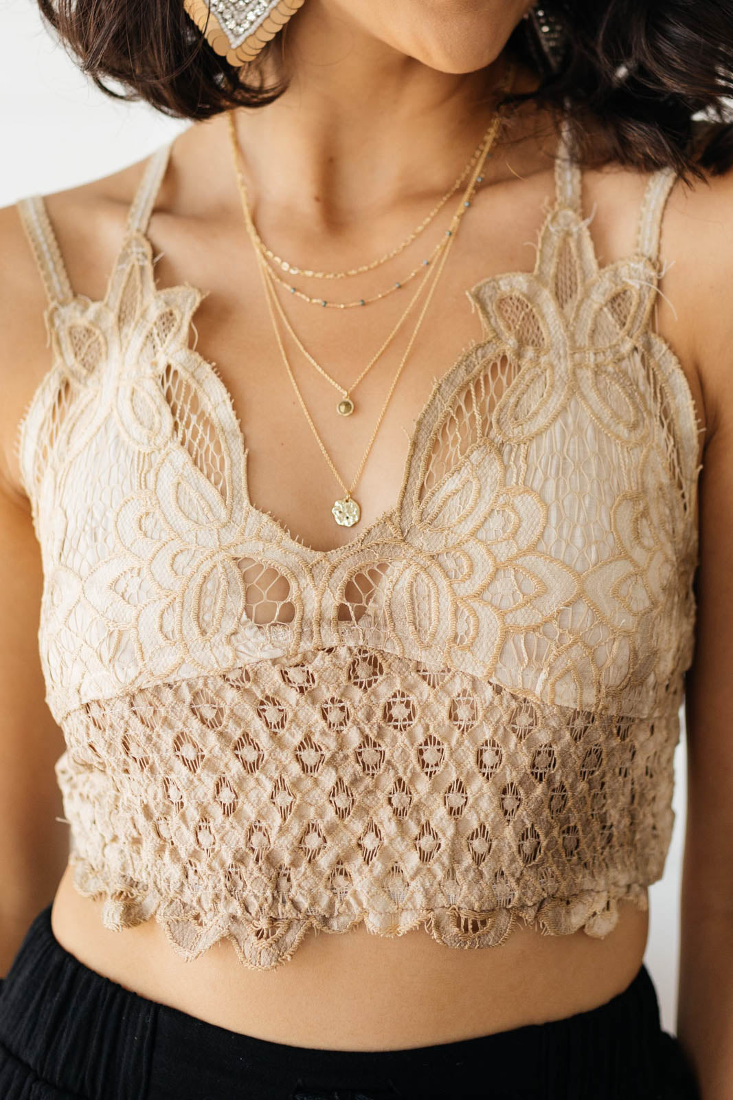 Live In Lace Bralette in Taupe-Bralettes-Krush Kandy, Women's Online Fashion Boutique Located in Phoenix, Arizona (Scottsdale Area)